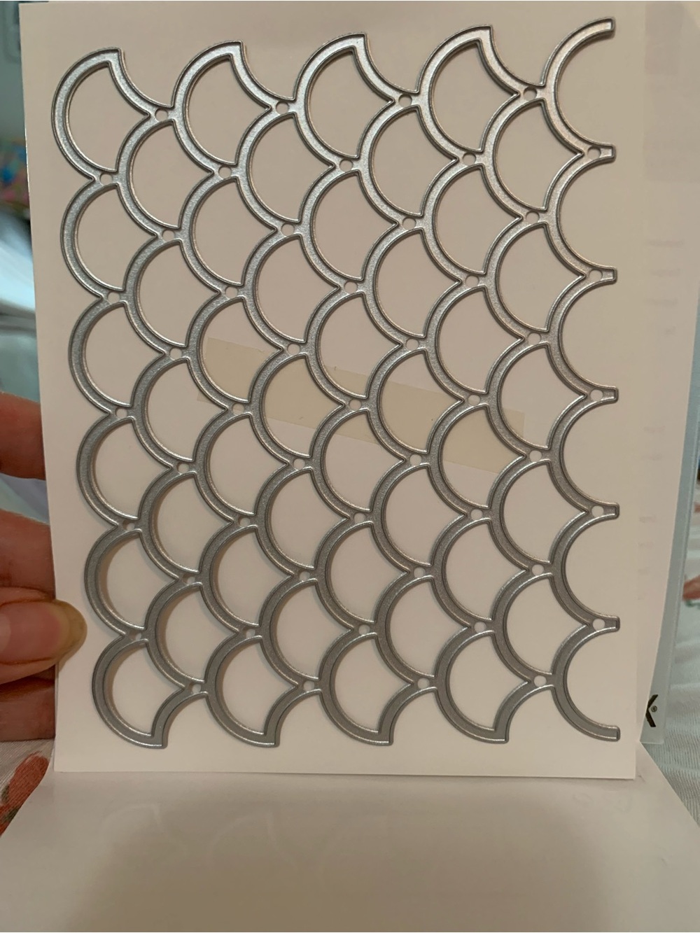 Stampin' Up! Big Shot Striped Scallop Thinlits Die